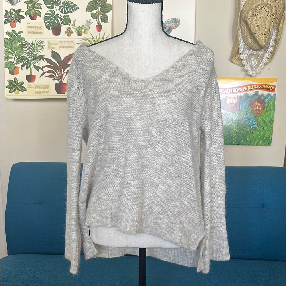 Free People gray sweater